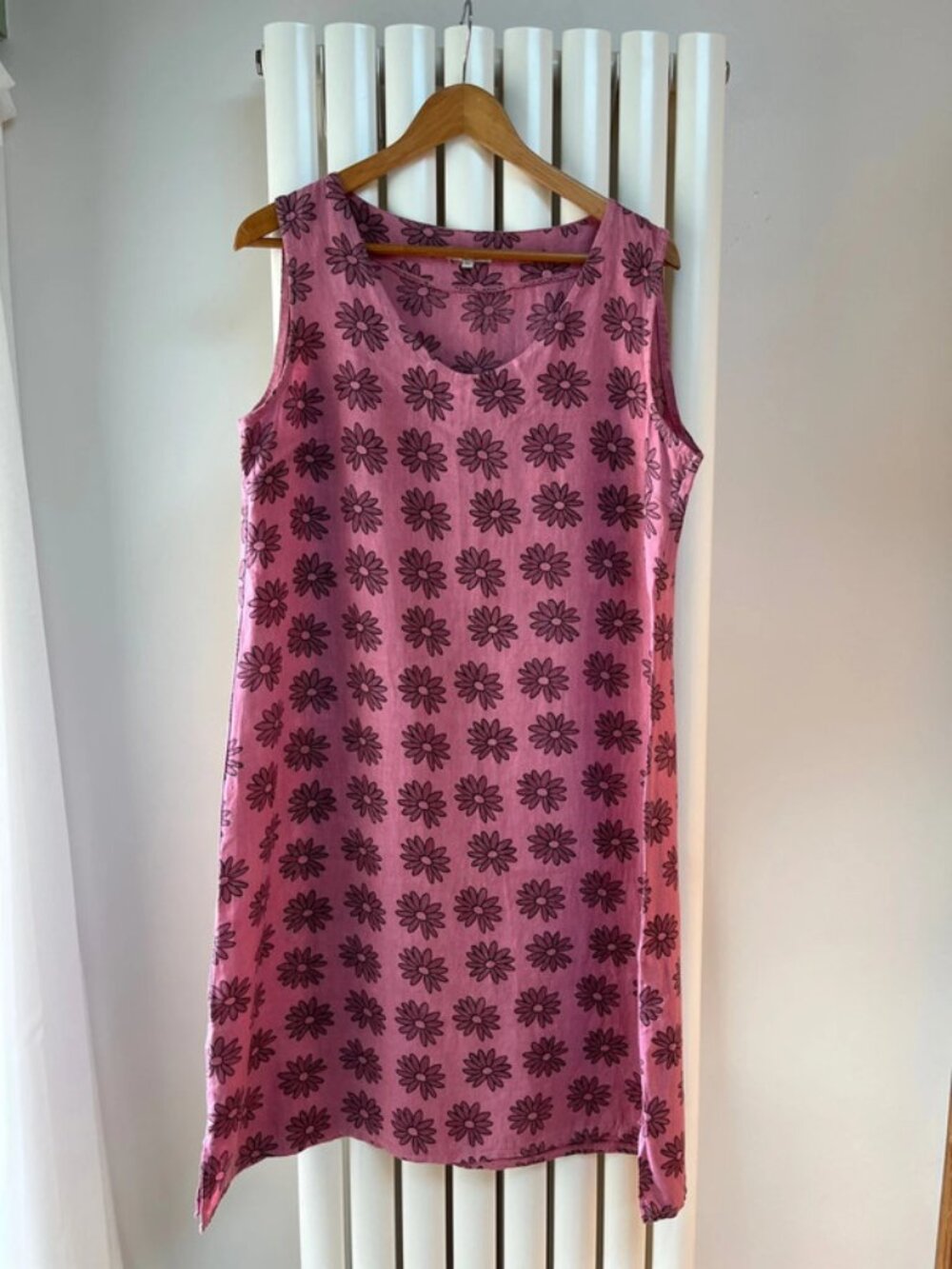 Linen summer short dress